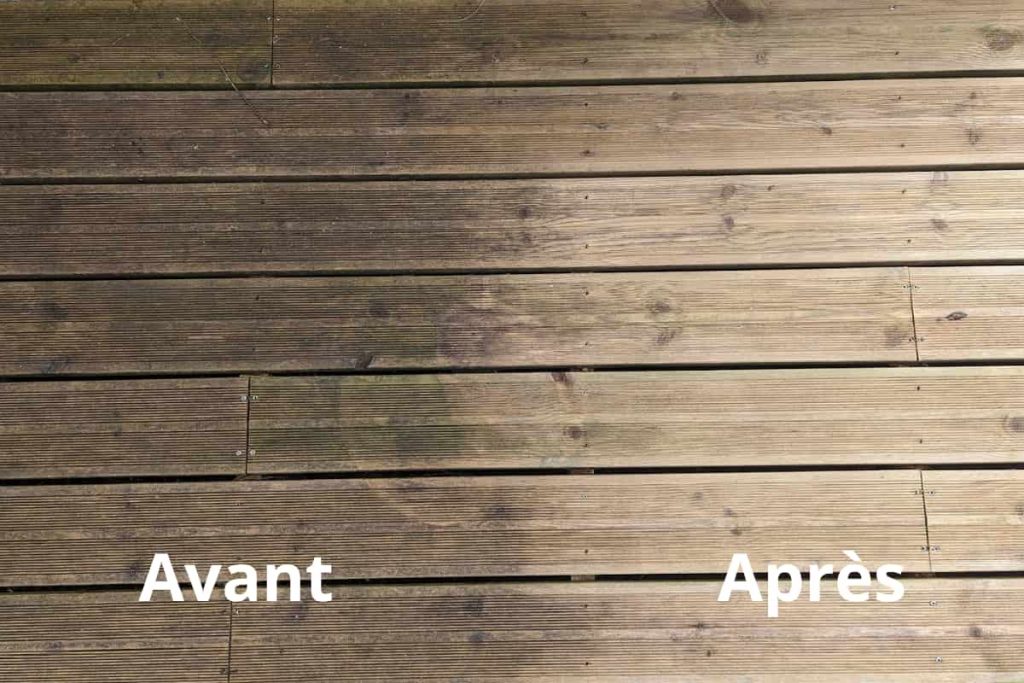 Nettoyage de terrasse- récupérez vos lames avec ces 2 produits naturels pour moins de 5€