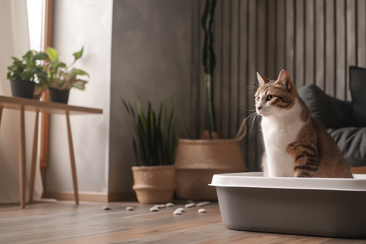 la litière pour chat peut être un allié pour chasser l'humidité