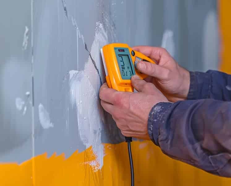 taux d'humidité admissible dans les murs pour peindre