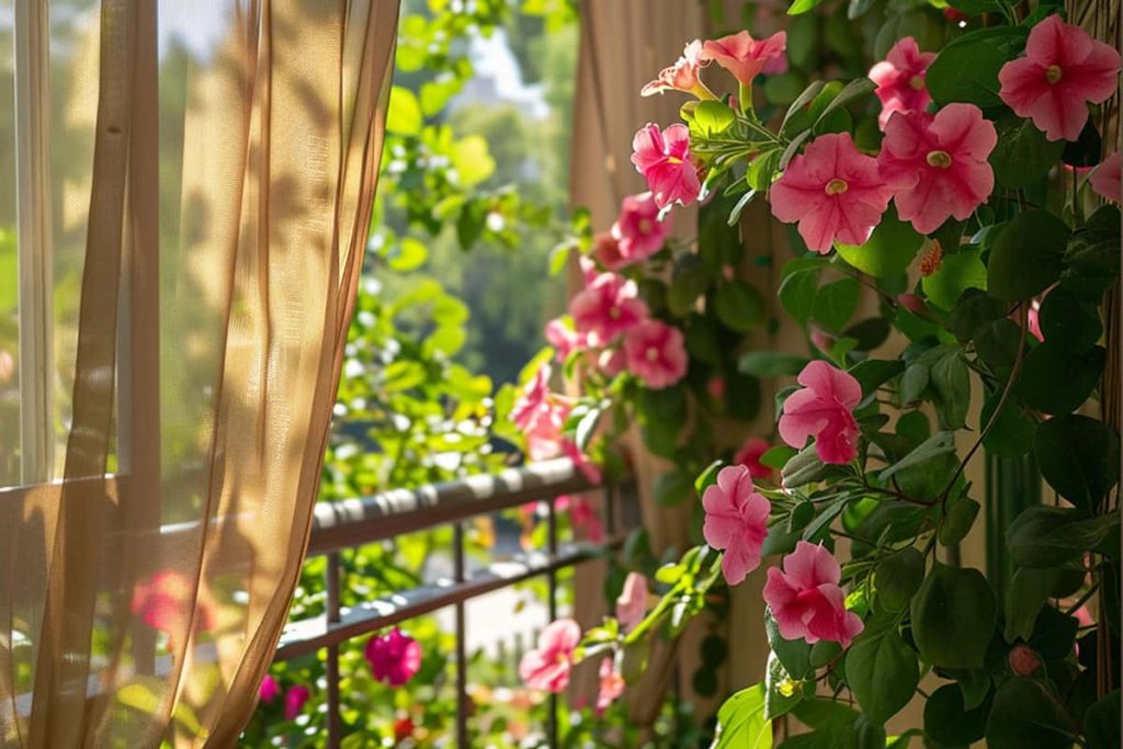 Balcon fleuri - le Dipladenia, cette star des balcons encore trop méconnue
